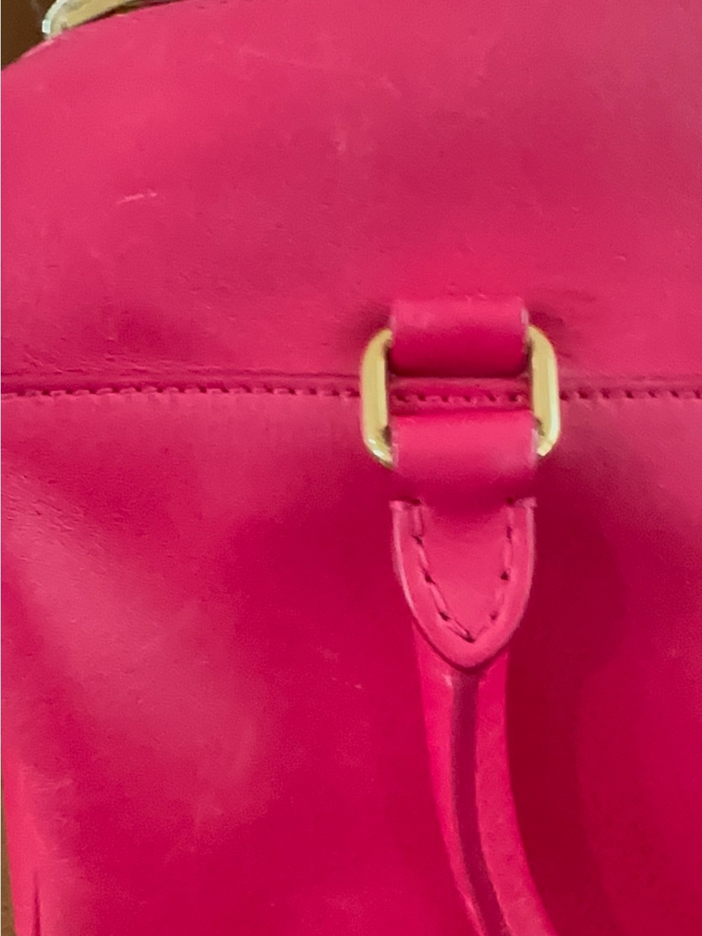 Authentic SAINT LAURENT Classics Baby Duffle Satchel Crossbody Bag Pink w/ COA - Picture 15 of 16